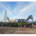 HZS75 Planta de lotes de concreto de 75cbm